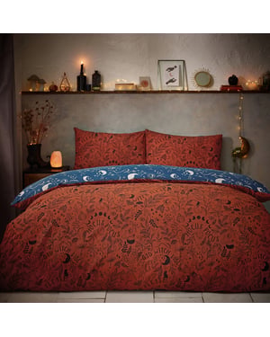 furn. Witchy Vibes Reversible Duvet Cover Set
