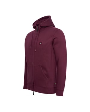 Cappuccino Italia Hoodies Fleece Zip Hood Röd