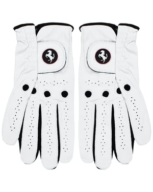 Cobra Ferrari Regular Right Hand Mens White Golf Glove