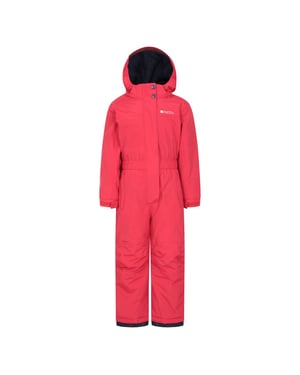 Mountain Warehouse Kinder/Kids Cloud All In One Waterdicht Sneeuwpak (Actief Rood)