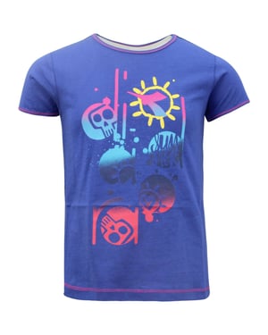 Diadora Grafisch T-shirt Kinderen Blauw
