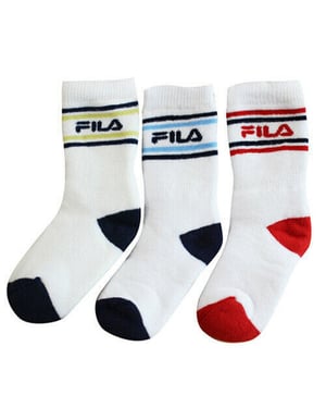 Fila 3-Pack Kids Socks