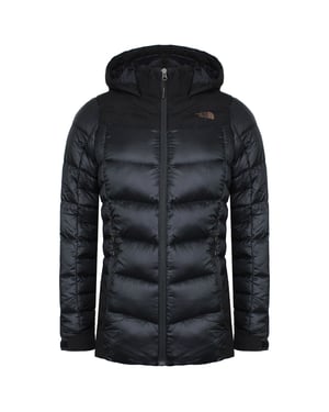 The North Face Storm Womens Black Down Hooded Jacket