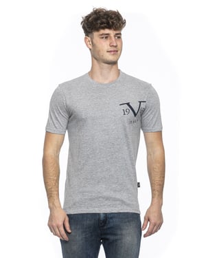 19V69 Italia Mens T-Shirt Mike Grey
