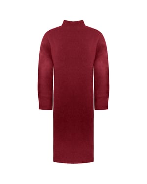 Sweaty Betty Pinnacle Womens Red Wool Dress