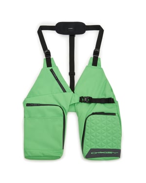 Oakley Verstelbare Riemen Logo Body Bag Heren Lasergroen Vest Tas 921603 73E