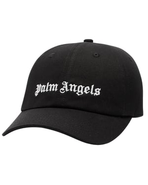 Palm Angels Logo Black Cap