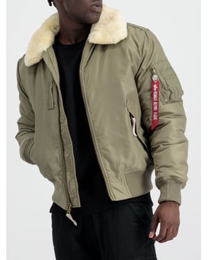 Alpha Industries Men's Injector III Flight Jacket in Green
