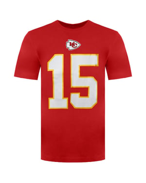 Nike NFL Kansas City Chiefs Patrick Mahomes Name & Number T-shirt för herrar