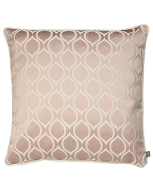 Prestigious Textiles Solitaire Embroidered Geometric Piped Cushion Cover