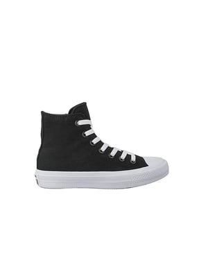 Converse Chuch Taylor II Hi Womens Black Plimsolls