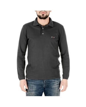 Andrew Charles By Andy Hilfiger Mens Polo ALABAMA DARK GREY