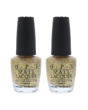 OPI Nail Lacquer 15ml Pineapples Have Peelings Too! x 2