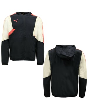Puma IT Evo herr Navy Zip Up Training Hoody Hood Track Top Jacka 654398 57 A45A