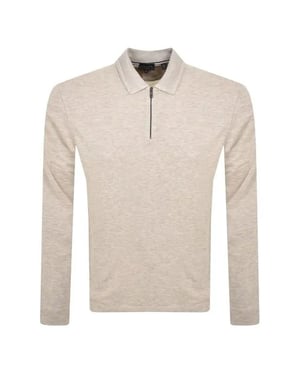 Ted Baker Karpol Mens Cream Modal Sweater