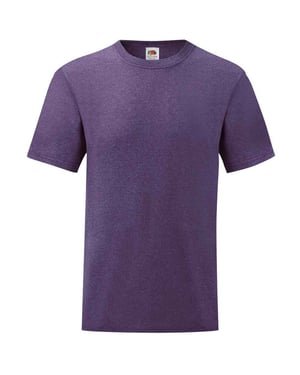 Fruit of the Loom Heren Valueweight T-Shirt (Heide Paars)