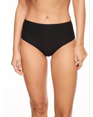 Chantelle Naadloze tanga hoge taille zwart