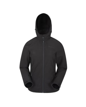 Mountain Warehouse Dames/Dames Exodus Ademend Soft Shell Jasje (Zwart)