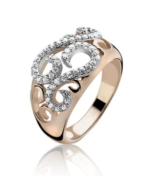 Orphelia Dames 925 Sterling Zilveren Ring - Zilver ZR-3894