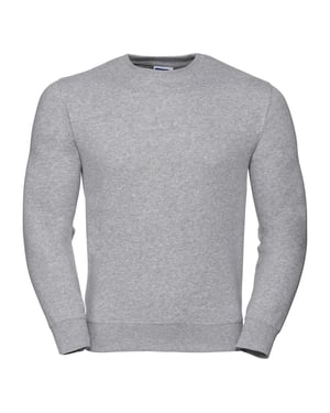 Russell Heren Authentieke Sweatshirt (Slimmer Cut) (Licht Oxford)