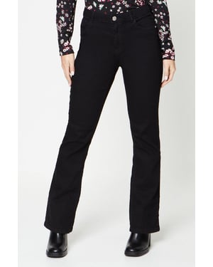 Petite Comfort Stretch Bootcut Jeans