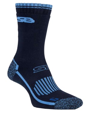 2 Pairs Ladies Breathable Cotton Walking Socks with Arch Support