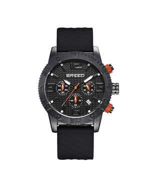 Breed Double Agent Chronograaf Horloge met Datum