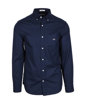Gant Reg Poplin Shirt Marine