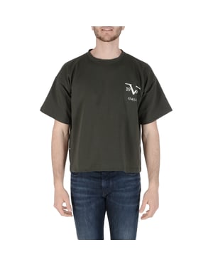 19V69 Italia Mens T-Shirt Dark Green AZIR DARK GREEN