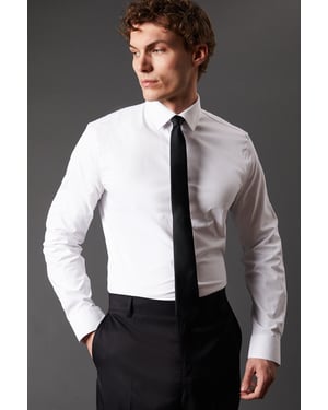 Black Slim Tie