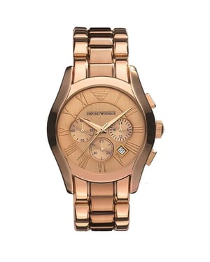 Emporio Armani AR0365 Rose Gold Chronograph Men's Watch