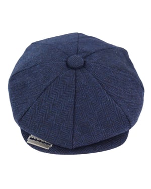 Peaky Blinders Tweed-hoed voor heren met scheermesje