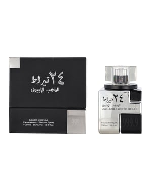 Lattafa 24 Carat White Gold Edp Spray100 ml.