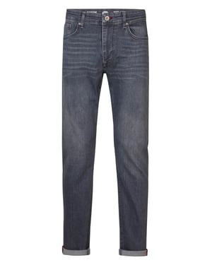 Petrol Industries - Heren Ransom Regular Tapered Fit Jeans - Grijs