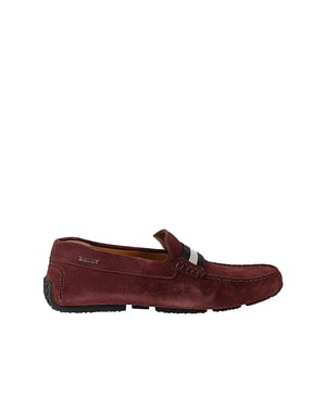 Bally Moccasiner Pearce Röd för män