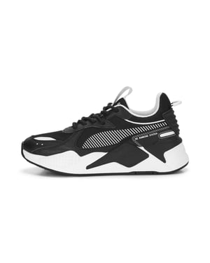 PUMA Kinderen Unisex RS-X Zwart-Wit Schoenen Sneakers