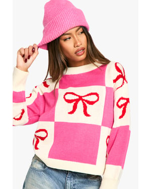 Bow Christmas Jumper