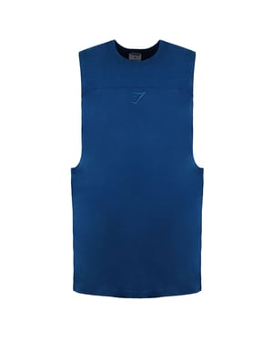 Gymshark Compound Drop Heren Blauwe Tank Top