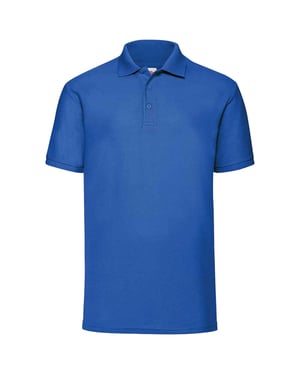Fruit of the Loom Heren 65/35 Poloshirt (Koningsblauw)