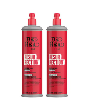 Tigi Resurrection Shampoo For Damaged Hair 600ml, 2pk