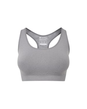 Mountain Warehouse Dames/Dames Anti-Chafe Naadloze Sportbeha (Houtskool)