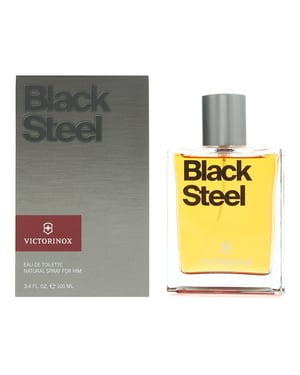 Swiss Army Black Steel Eau De Toilette 100ml