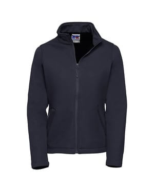 Russell Dames/Dames Slimme Softshell-jasje (Franse marine)
