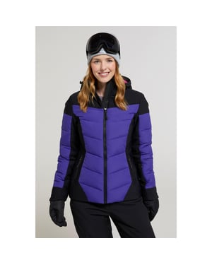 Mountain Warehouse Dames/Dames Resort RECCO gewatteerde ski-jas (Paars)