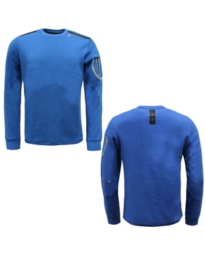 Diadora Sportswear Mens Blue Sweater