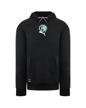 Puma International Graphic Mens Black Hoodie