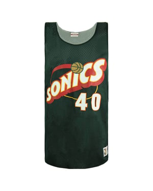 Mitchell & Ness Sonics Shawn Kemp 1196 Reversible Mesh Tank Top