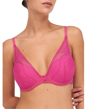 Maddie Plunge T-Shirt Bra - Nile Green