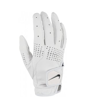 Nike Dames/Dames Tour Classic III Leder 2020 Rechtshandige Golfhandschoen (Wit/zwart)