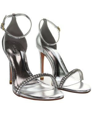 Ted Baker Helenni Crystal Womens Silver Sandals